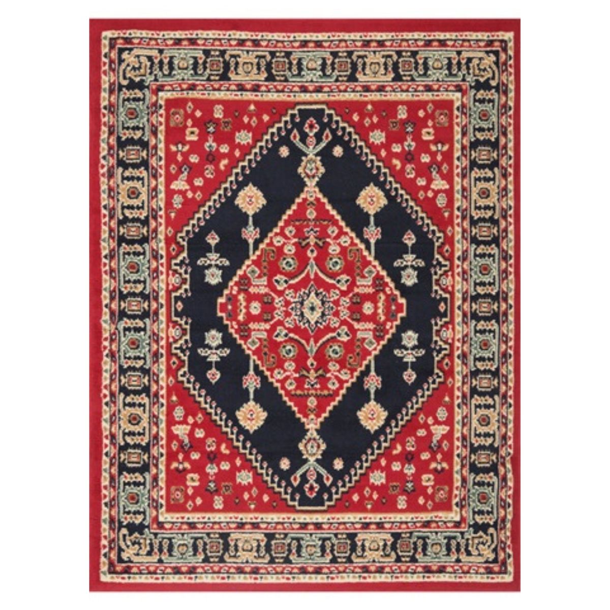 CANNON - Alfombra Azalea Negro 133x180