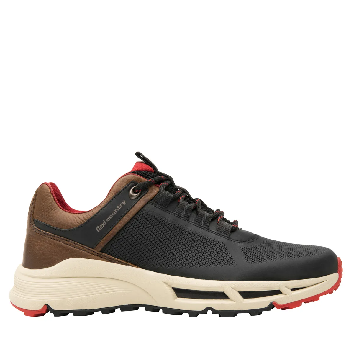 FLEXI - Zapato hombre klimber 410903 negro Flexi