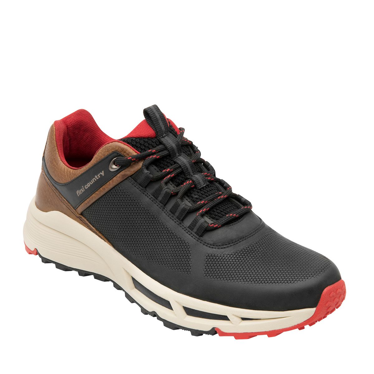 FLEXI - Zapato hombre klimber 410903 negro Flexi