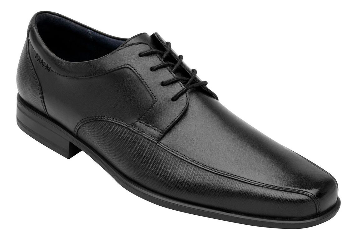 Zapato Hombre Cuero Salamanca Negro