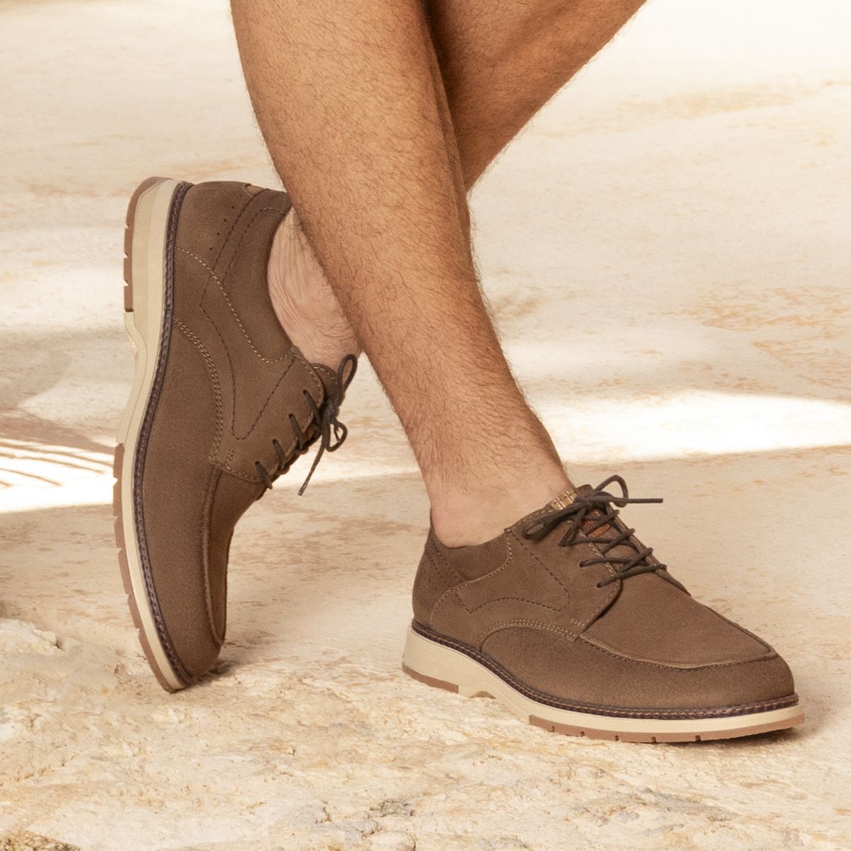 FLEXI - Zapato Hombre Jasper 420004 Taupe Flexi