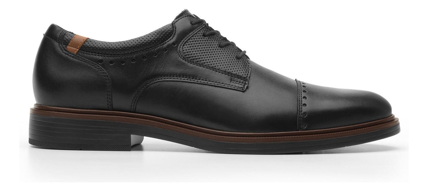 Zapato Hombre Cuero Parker Negro