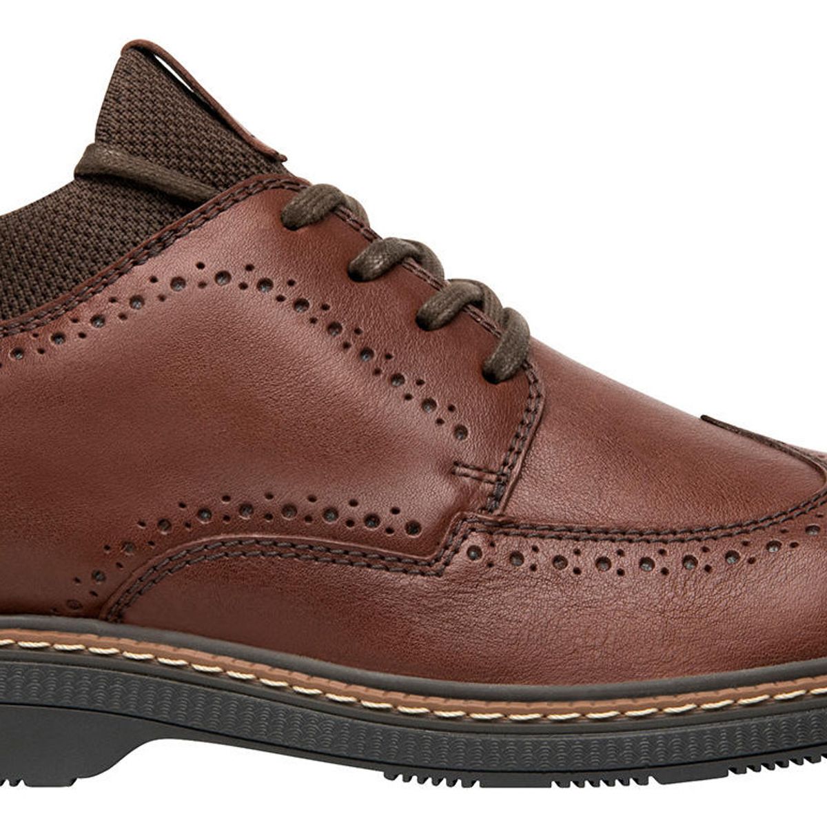 FLEXI - Zapato Hombre Cuero Okan Café Flexi