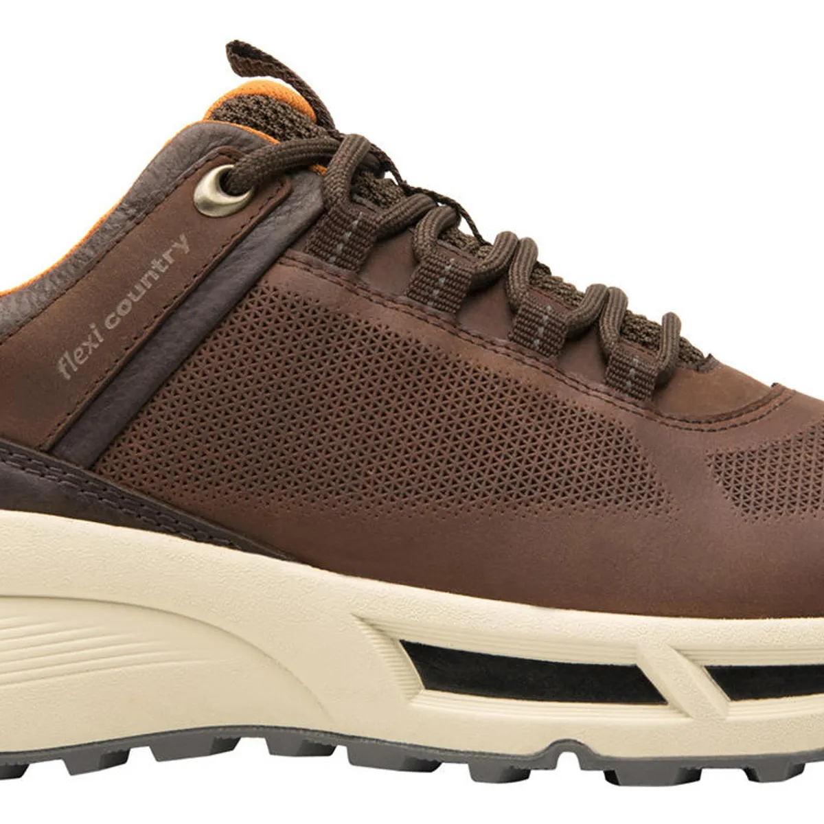 FLEXI - Zapato hombre klimber 410903 chocolate Flexi