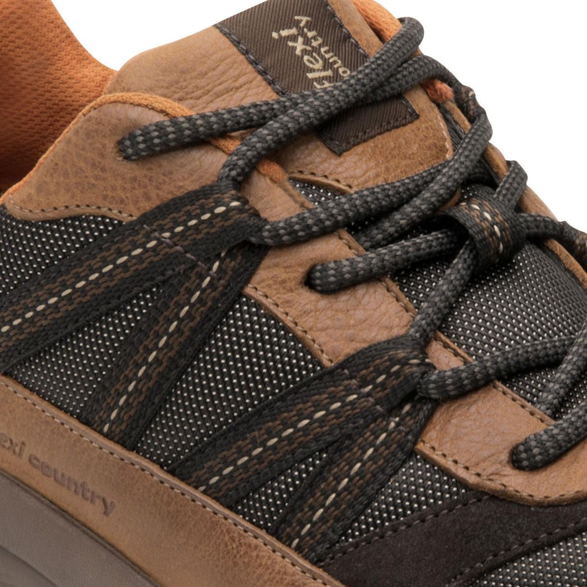 FLEXI - Zapato hombre klimber 410902 tan Flexi