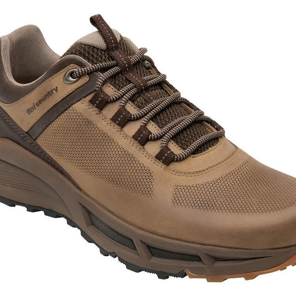 FLEXI - zapato hombre klimber 410903 taupe Flexi