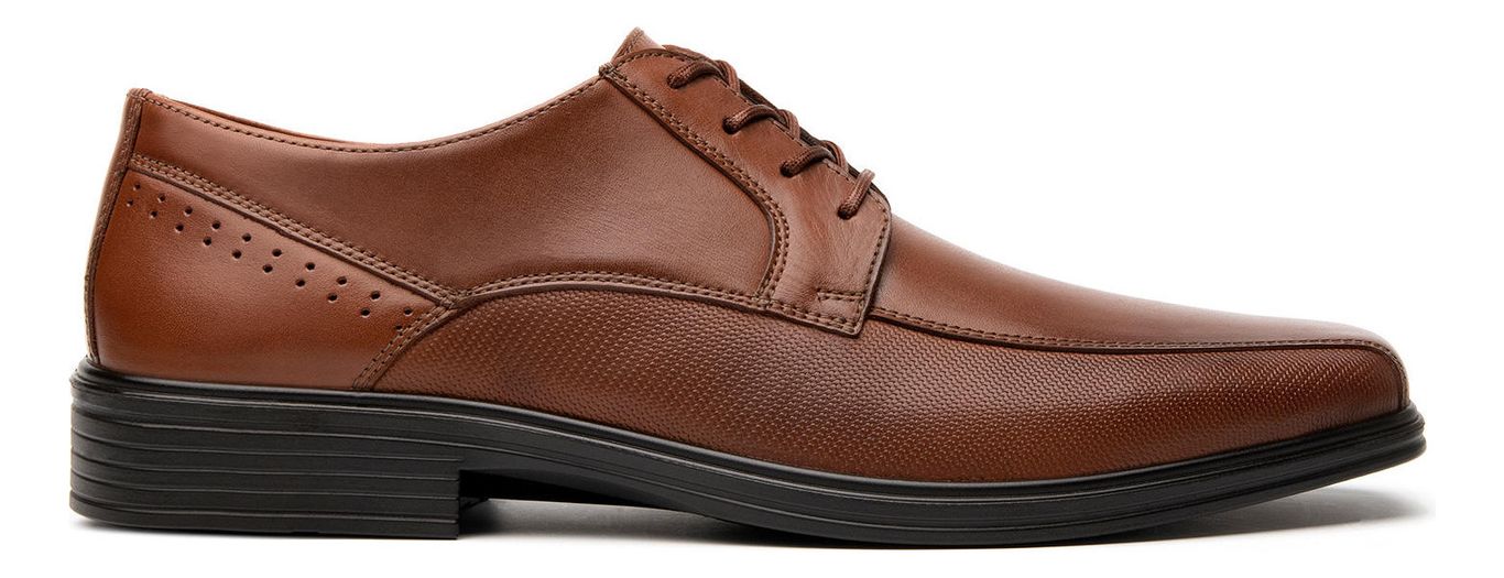Zapato Hombre Cuero Bali Café