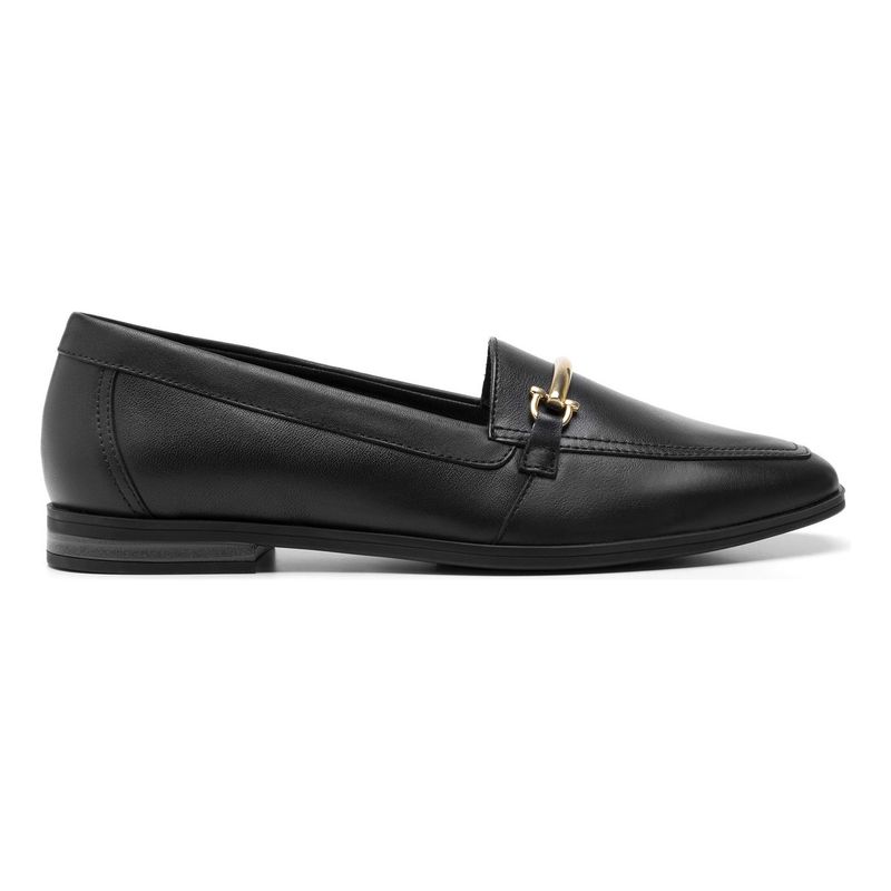 FLEXI - Mocasín Mujer Cuero Hayek 126602 Negro Flexi