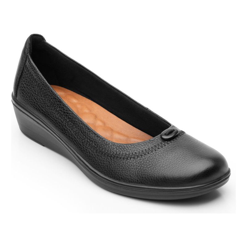 FLEXI - Zapato Mujer Castana 45605 negro Flexi
