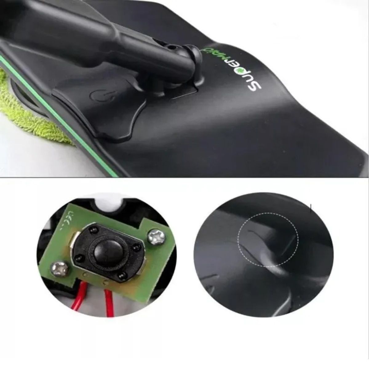 GENERICO - Mopa eléctrica moderna con pulidora