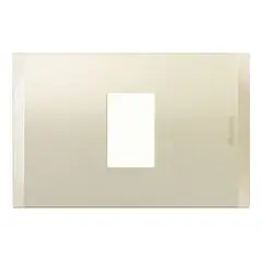 BTICINO - Placa 1 Modulo Nobile Perla AF5S1NA