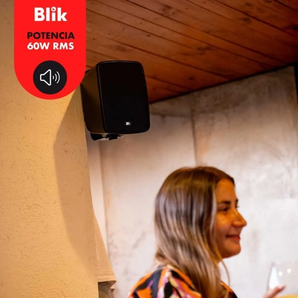 BLIK - Parlantes Pasivos Bluetooth Blik Fidelity 60W Negros