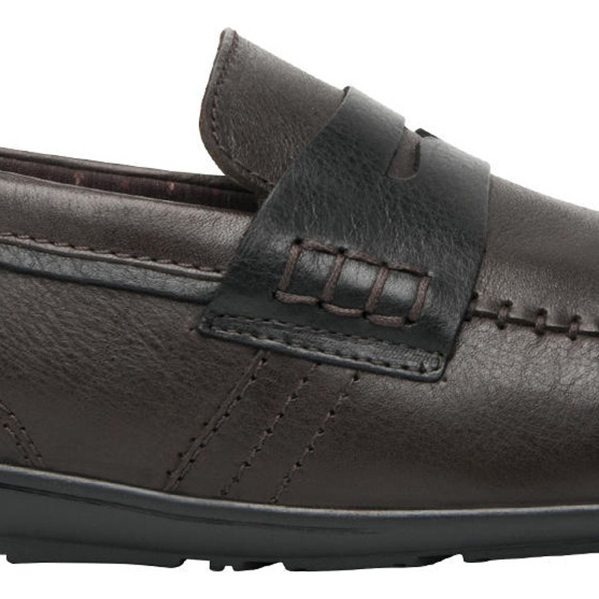 FLEXI - Mocasín Hombre Cuero Cos Café Osc. Flexi