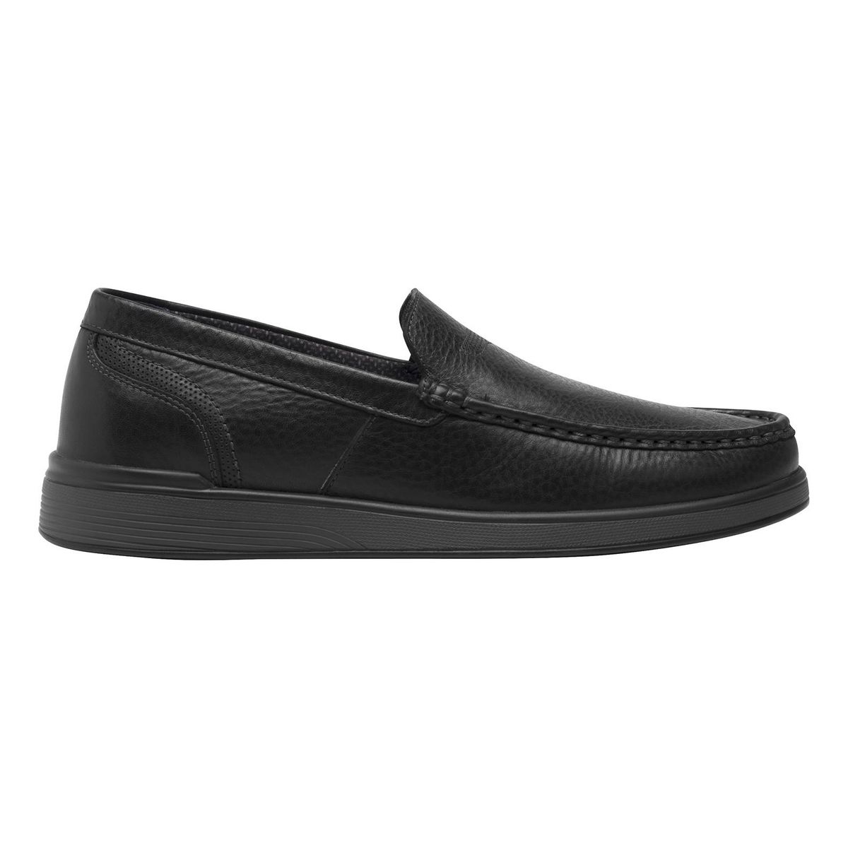 FLEXI - Mocasín Hombre Cuero Juko Negro Flexi