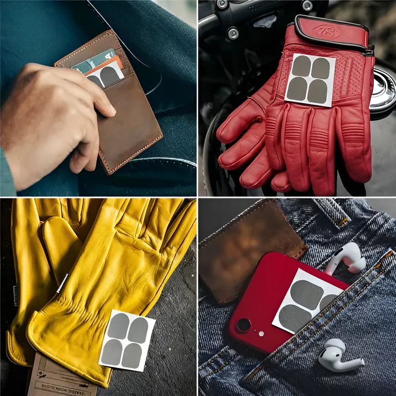 GENERICO - Pegatinas De Guantes Para Pantallas Táctiles 12 Pzs