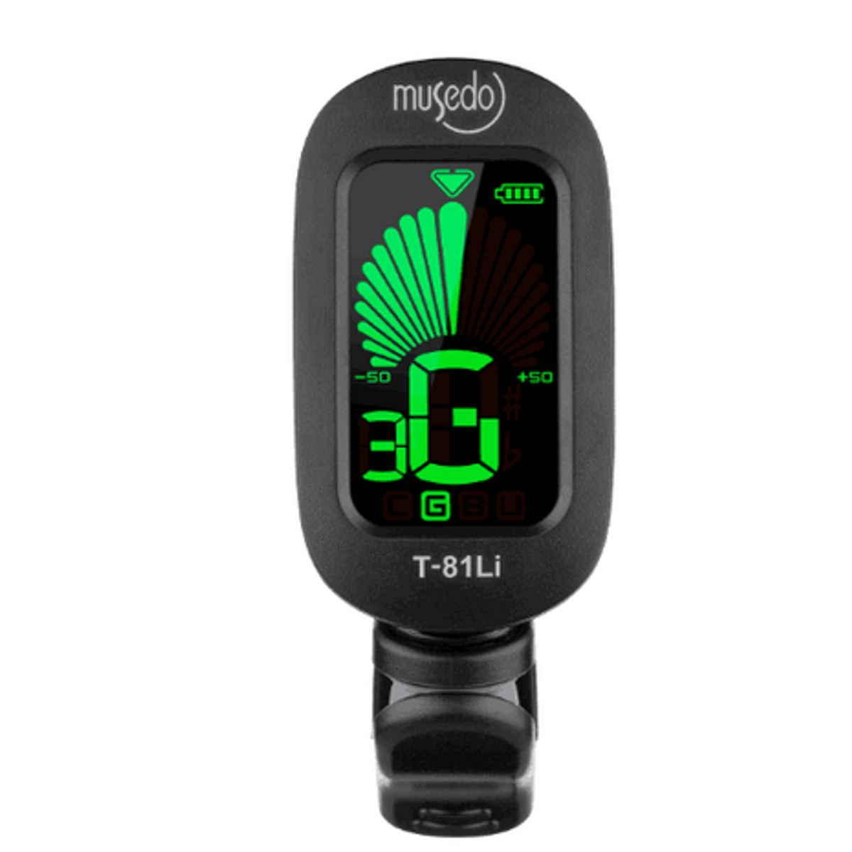 CHERUB - Afinador recargable Cromatico T-81Li Musedo