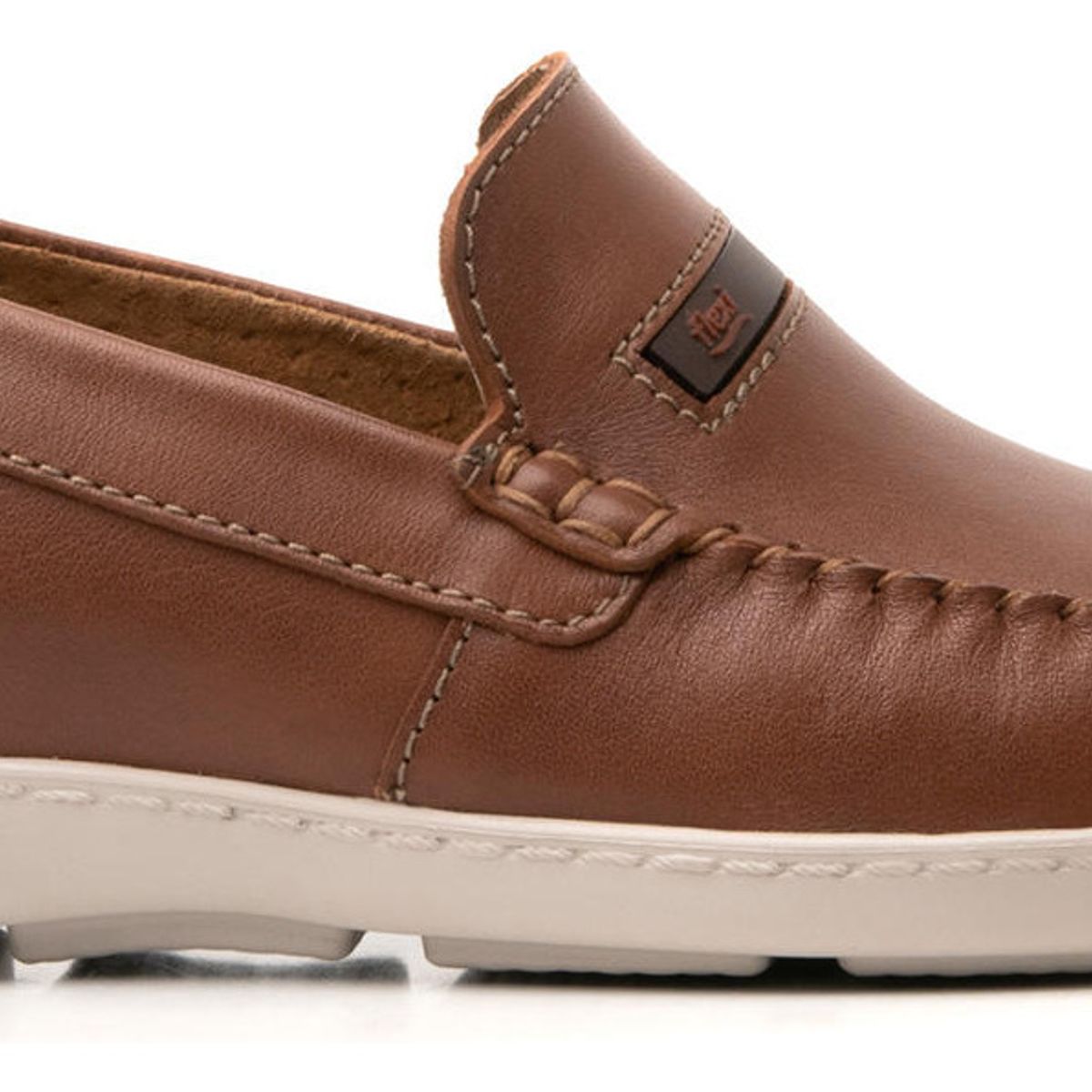 FLEXI - Mocasín Hombre Cuero Barbados Café Flexi