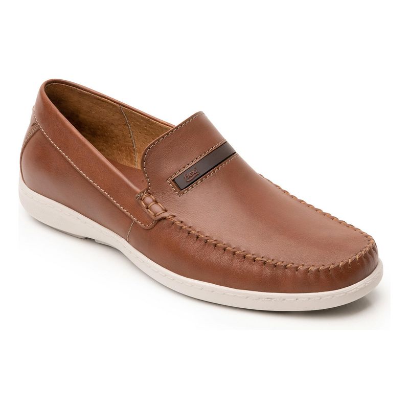 FLEXI - Mocasín Hombre Cuero Barbados Café Flexi