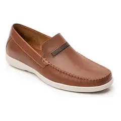 FLEXI - Mocasín Hombre Cuero Barbados Café