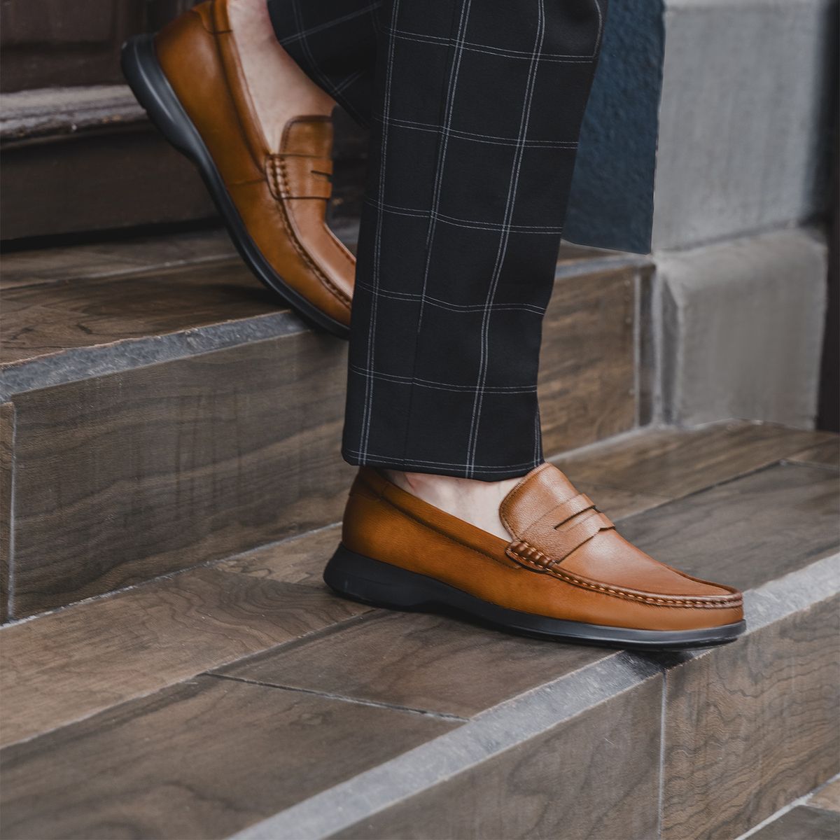 FLEXI - Mocasín Hombre Mccarthy 418201 Café Flexi