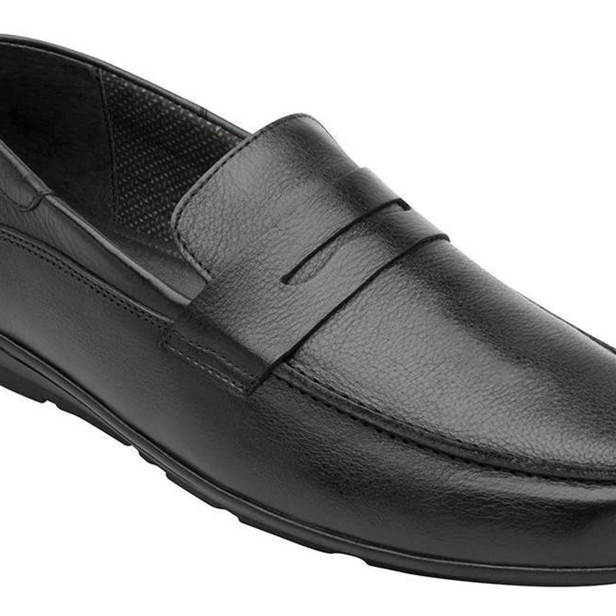 FLEXI - Mocasín Hombre Cuero Cos Negro Flexi