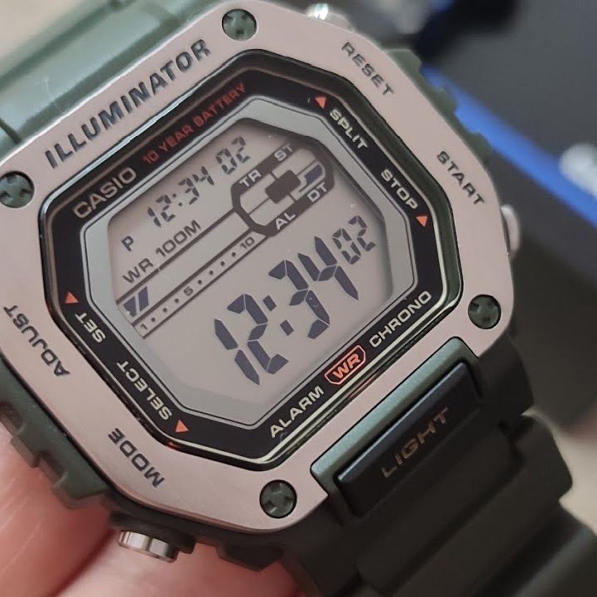 CASIO - RELOJ CASIO MWD110H-3AV HOMBRE DEPORTIVO ILUMINATOR