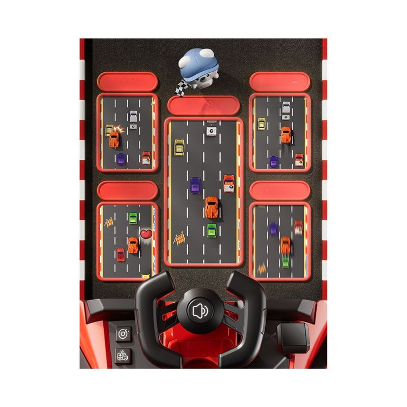 BABYLUNA - Juego Carrera De Autos Con Luces Y Sonido Estilo Lamborghini