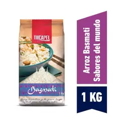 TUCAPEL - Arroz Basmati 1 Kg. Grano Fino Calidad Superior Rice