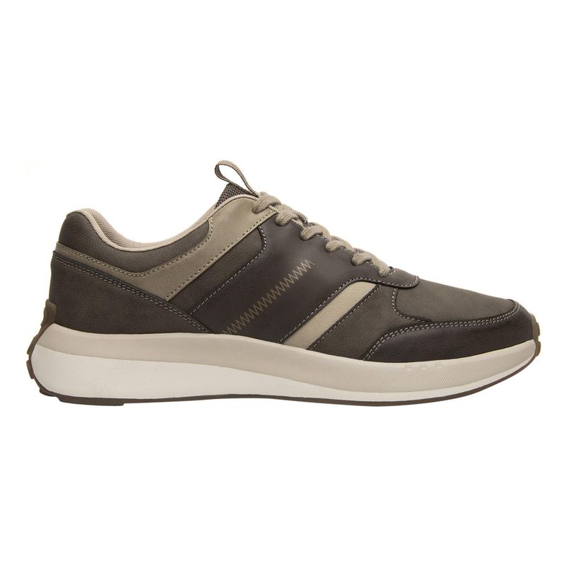 FLEXI - Zapatilla Hombre Flow 413903 Café Flexi