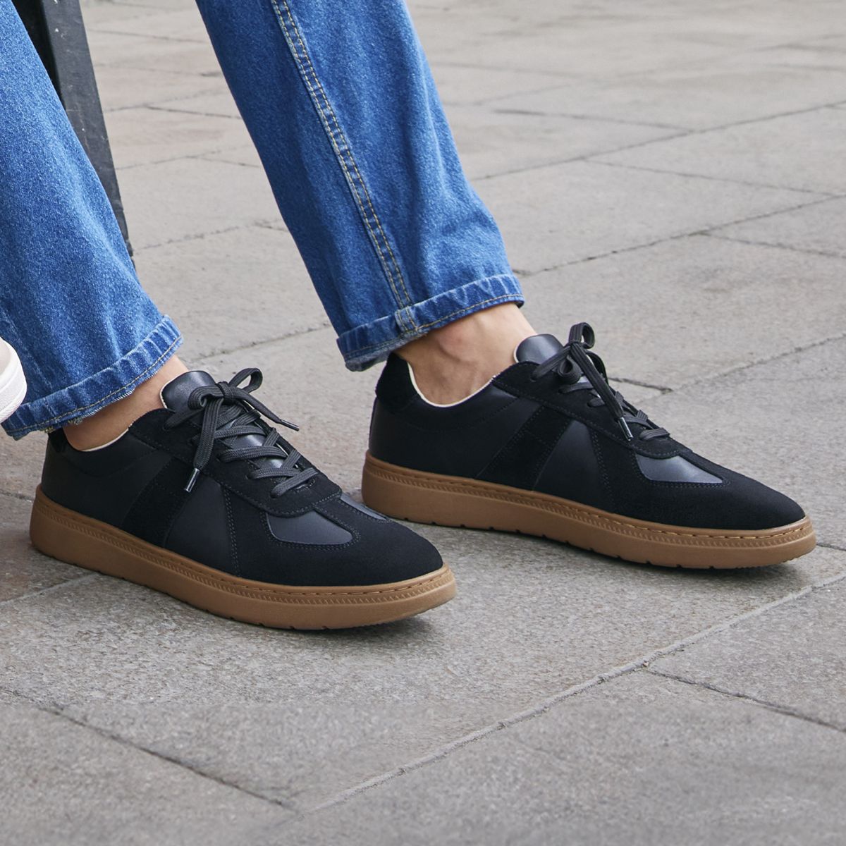 FLEXI - Zapatilla Hombre Apek 418301 Negra Flexi