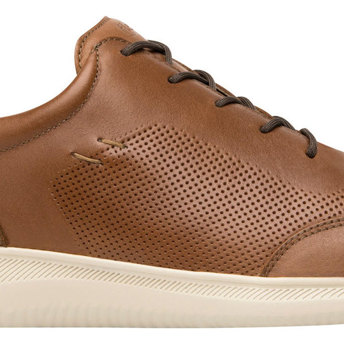 FLEXI - Zapatilla Hombre Cuero Hika Café Flexi