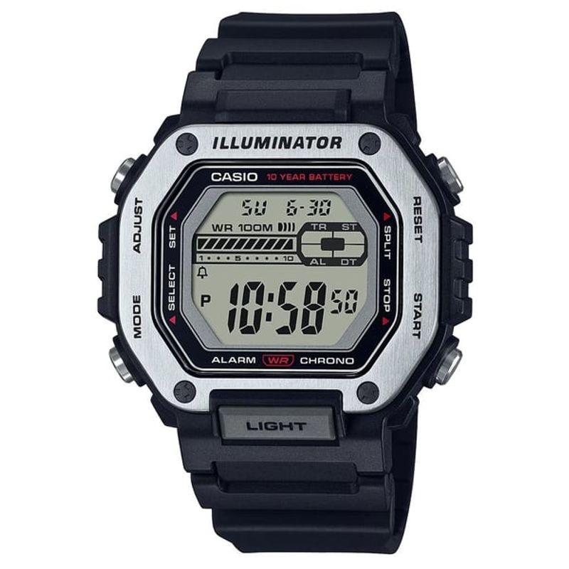 CASIO - RELOJ CASIO MWD110H-1AV HJOMBRE DEPORTIVO ILUMINATOR
