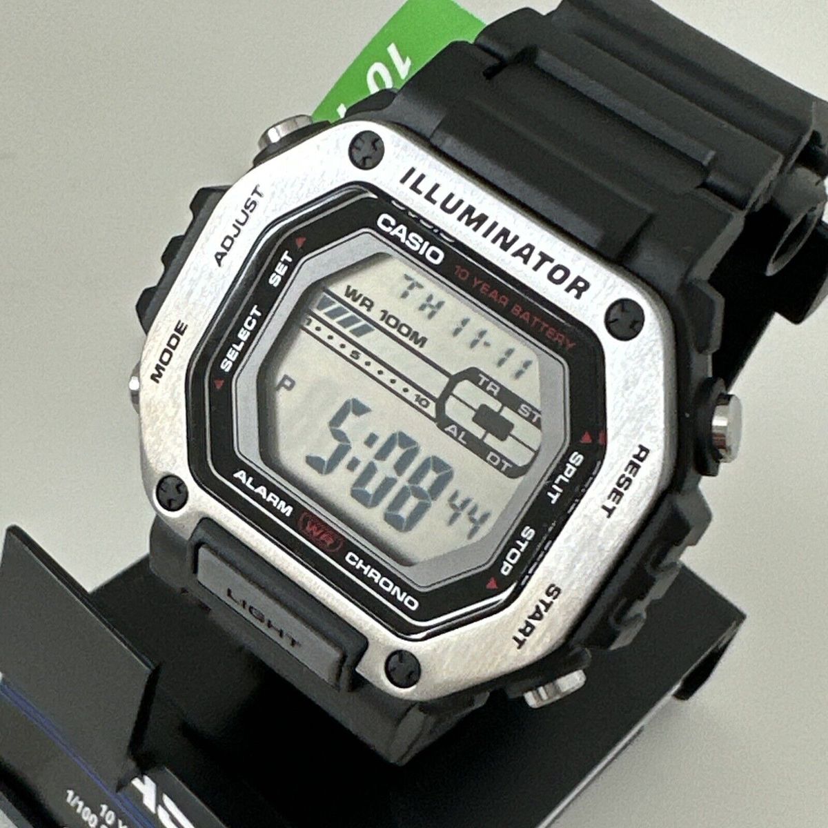 CASIO - RELOJ CASIO MWD110H-1AV HJOMBRE DEPORTIVO ILUMINATOR