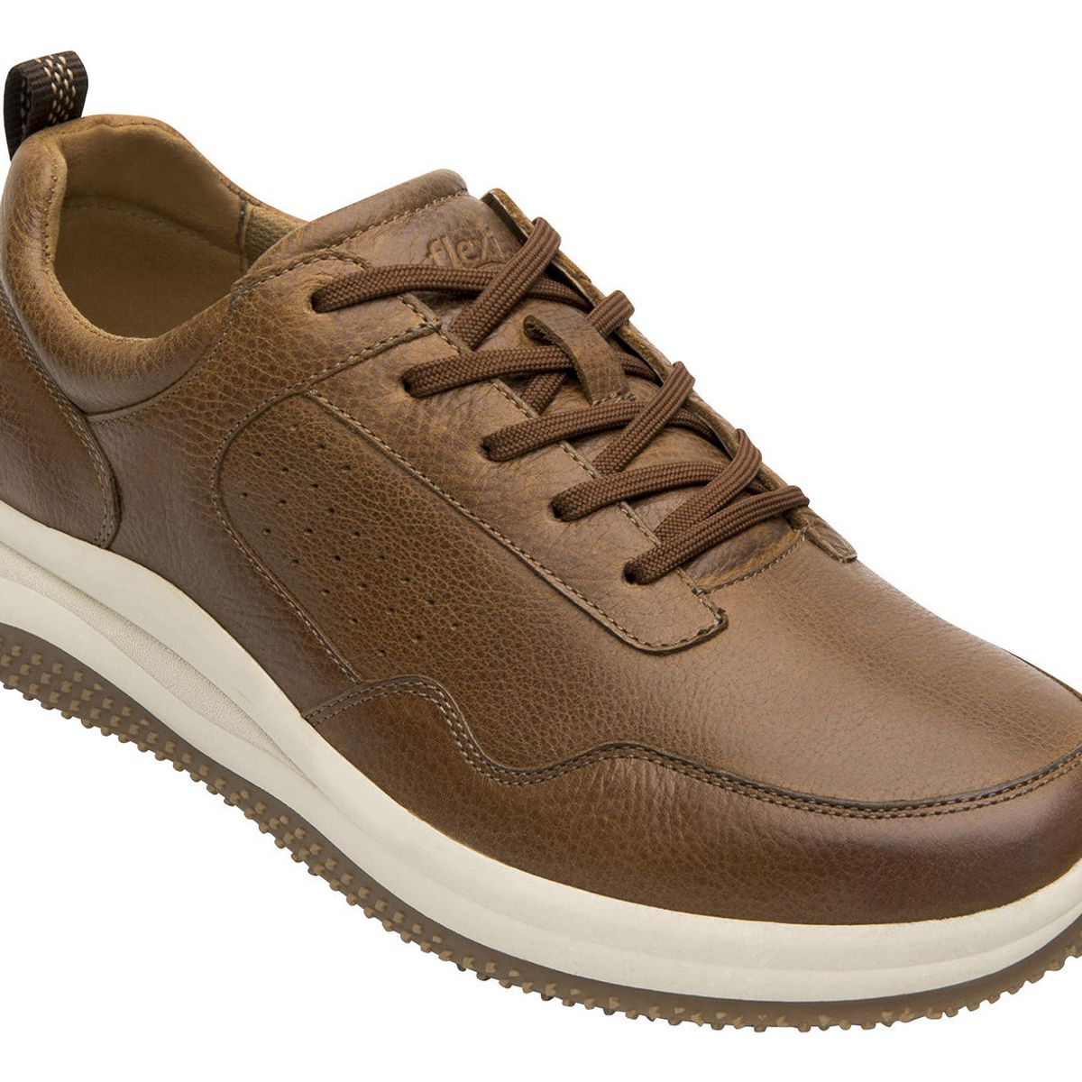 FLEXI - Zapatilla hombre flyer 410701 tan Flexi