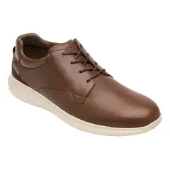 FLEXI - Zapatilla Hombre Cuero Hika Café