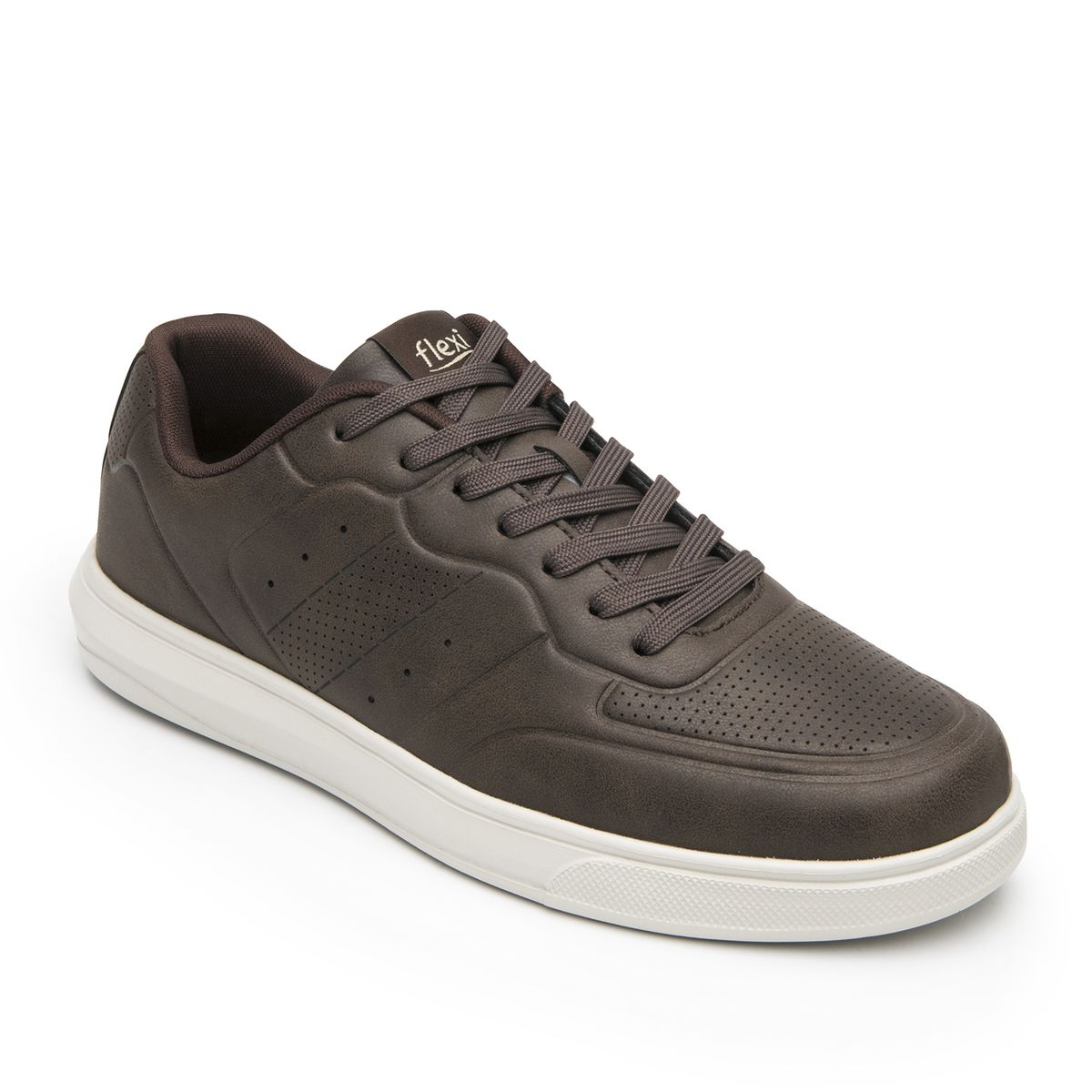 FLEXI - Zapatilla Hombre Fraser 415306 Cafe Flexi