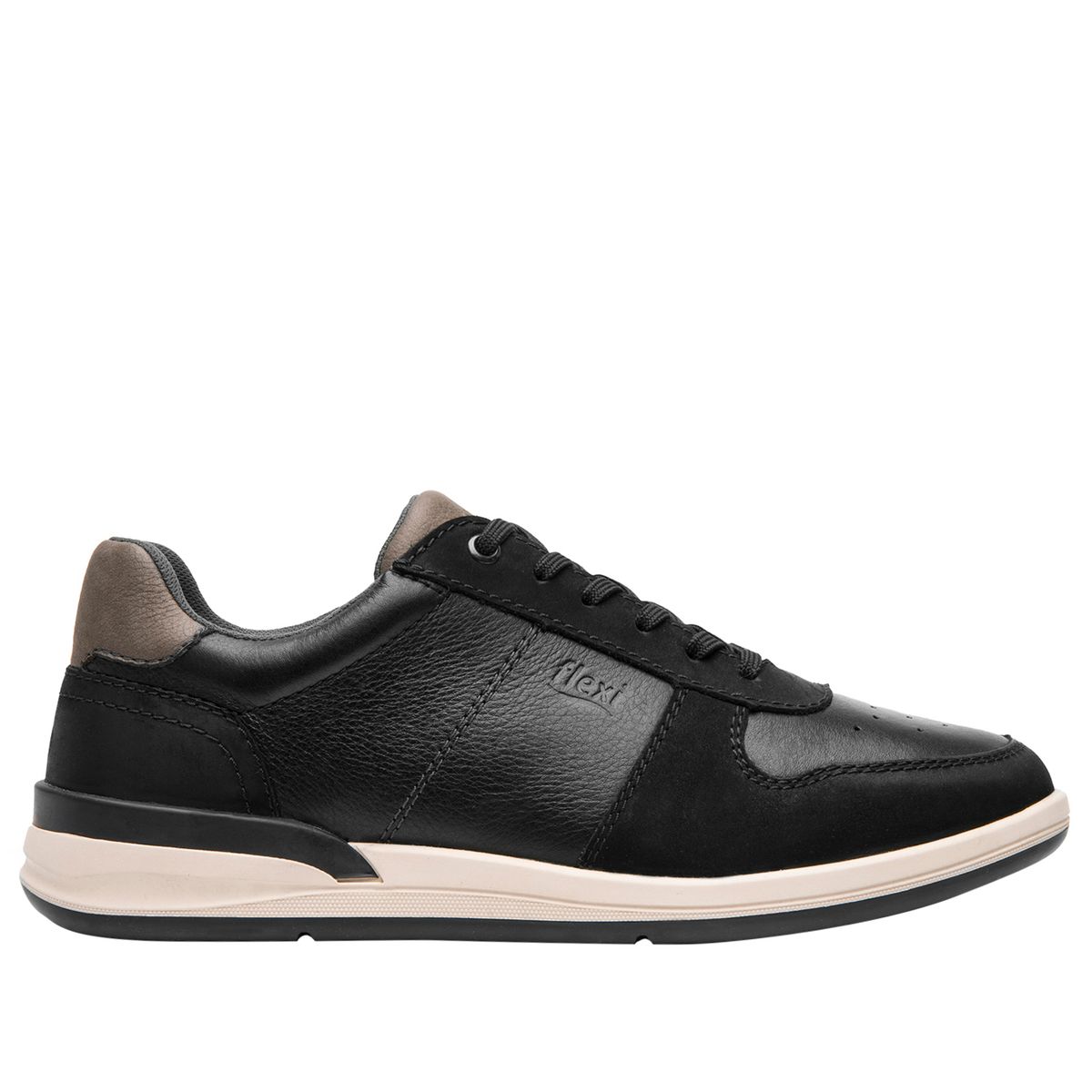 FLEXI - Zapatilla Hombre Bard 419801 Negro Flexi