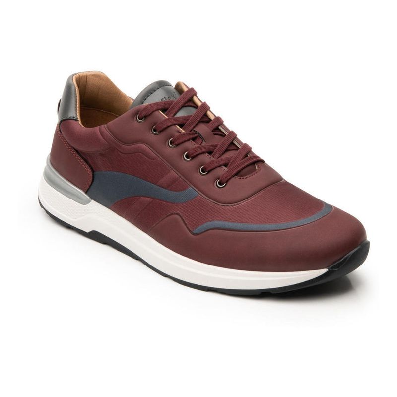 FLEXI - Zapatilla Hombre Fiji 406901 Vino Flexi