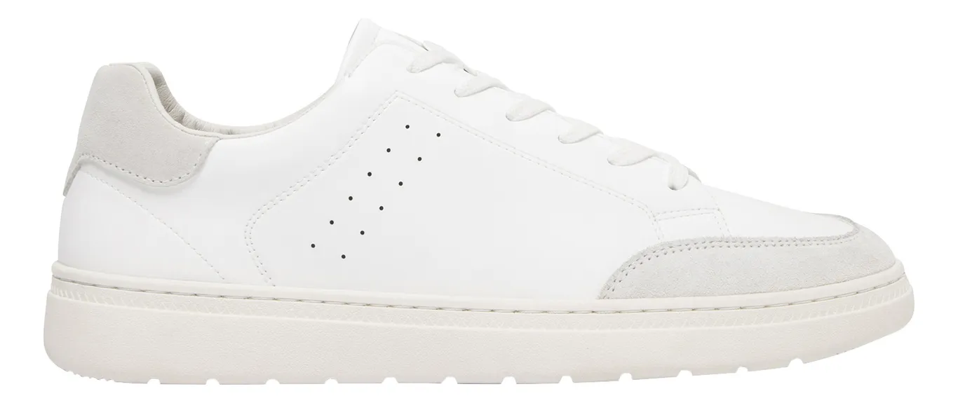 Zapatilla Hombre Apek 418302 Blanca