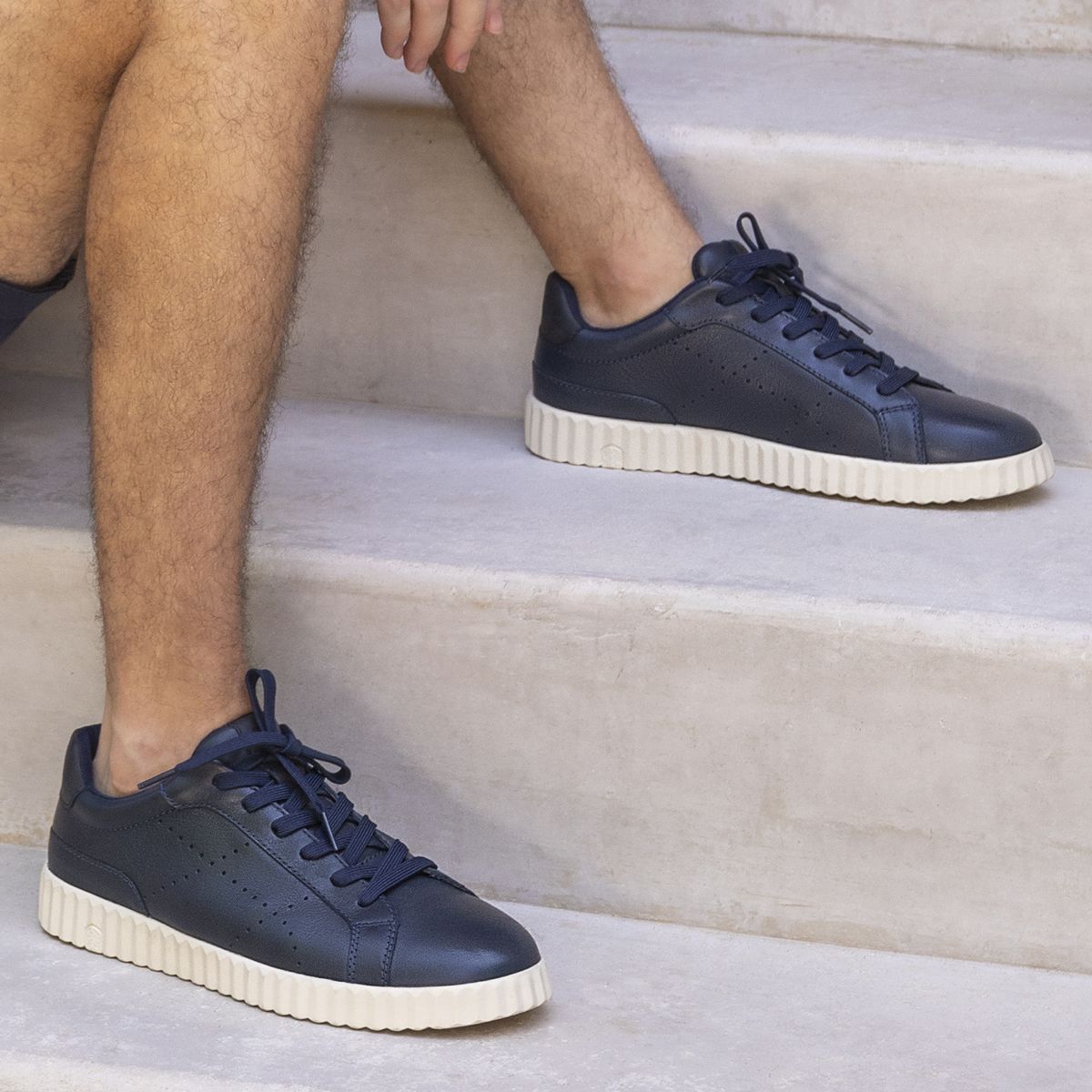 FLEXI - Zapatilla Hombre Poarch 420401 Azul Flexi