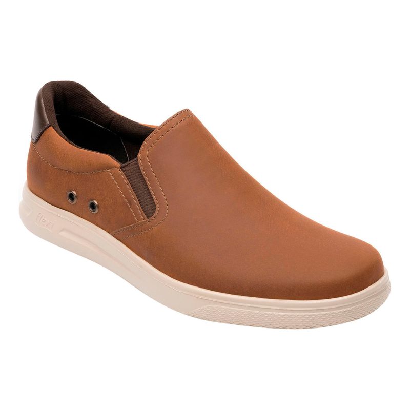 FLEXI - Zapatilla Hombre Griezman Café Flexi