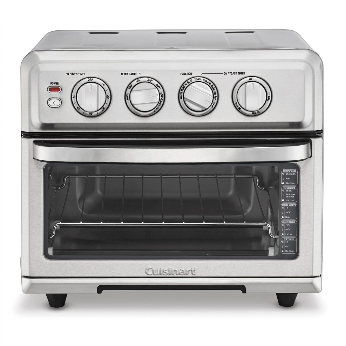 CUISINART - Horno, Tostador, Asador y AirFryer 8 en 1 de Cuisinart