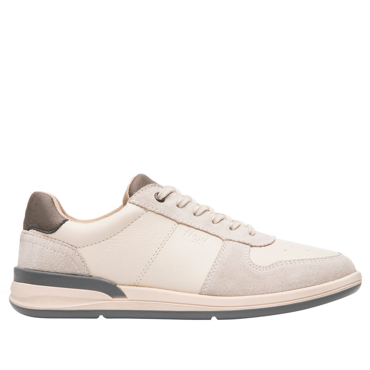 FLEXI - Zapatilla Hombre Bard 419801 Beige Flexi