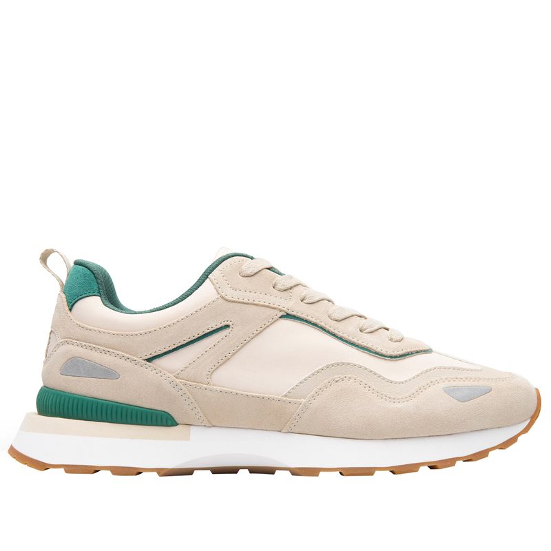 FLEXI - Zapatilla Hombre King 420702 Beige Flexi