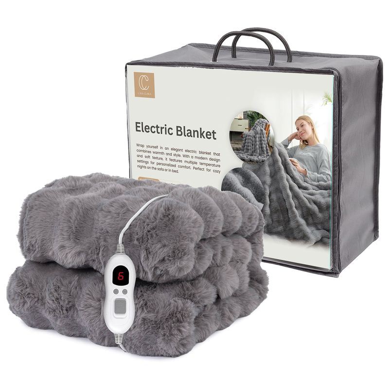 GENERICO - Manta Eléctrica CasaClara Frazada Calienta Cama Lavable