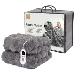 GENERICO - Manta Eléctrica CasaClara Frazada Calienta Cama Lavable