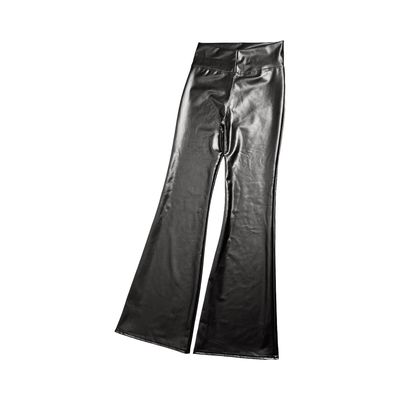 Imagen 2 del producto Calza Pata Elefante en Eco Cuero con Interior Polar Moda Nacional que Abriga