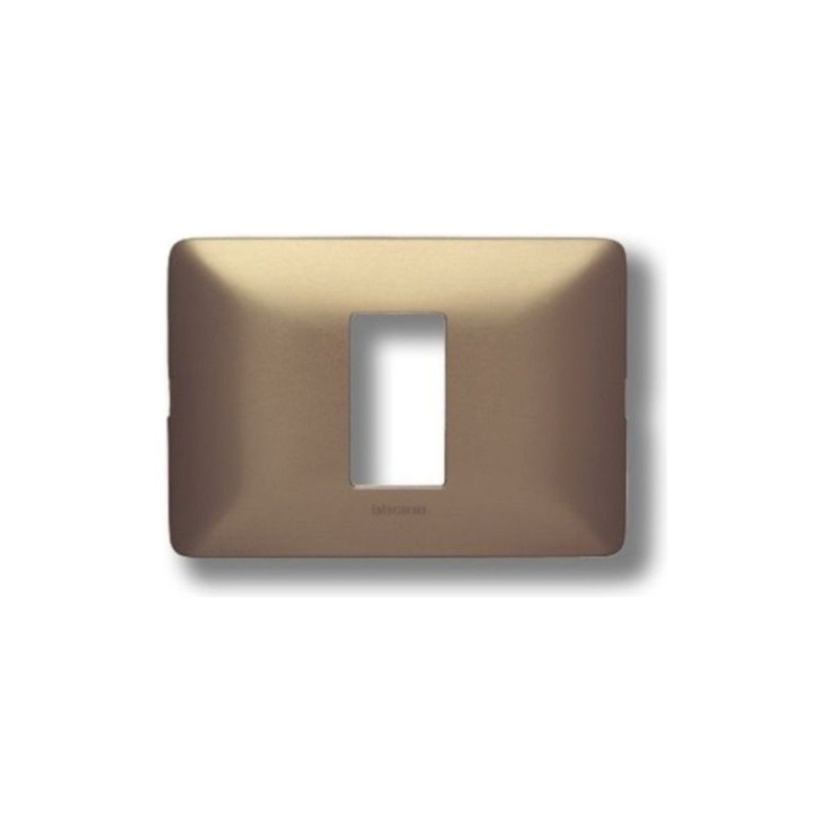 BTICINO - Placa Bticino Matix 1 Modulo Aluminio Titanio SAM503M1TI