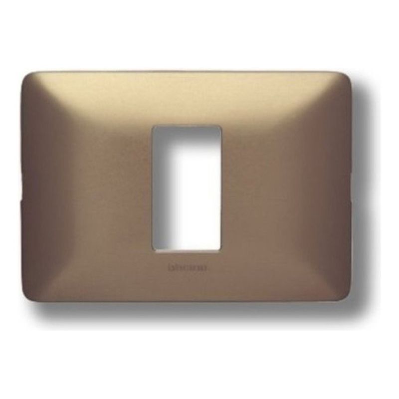 BTICINO - Placa Bticino Matix 1 Modulo Aluminio Titanio SAM503M1TI
