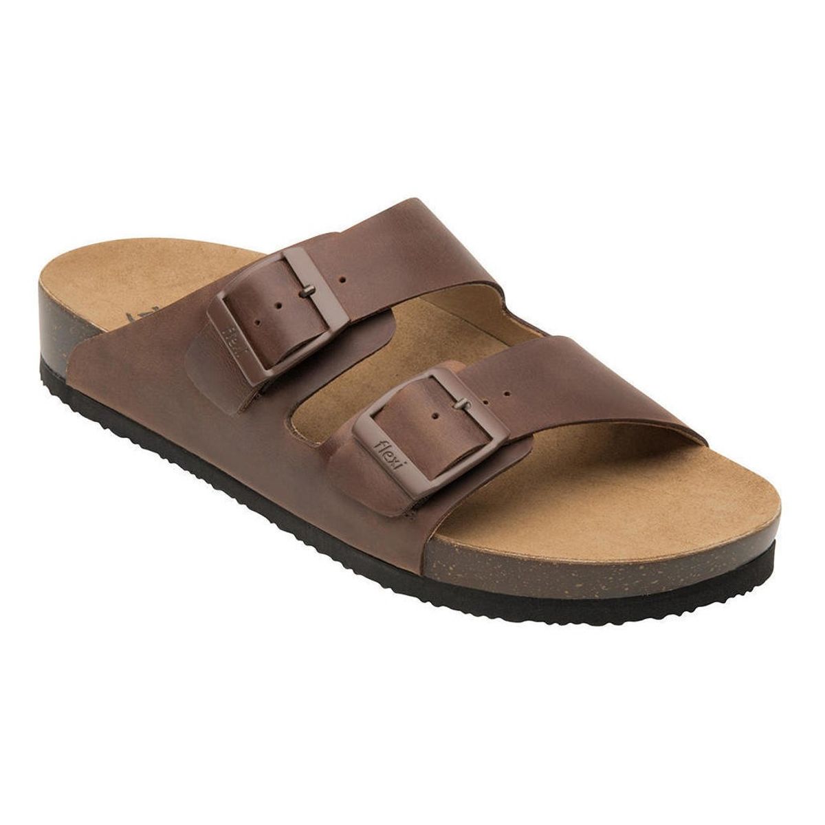 FLEXI - sandalia hombre marrakech 404203 marron Flexi